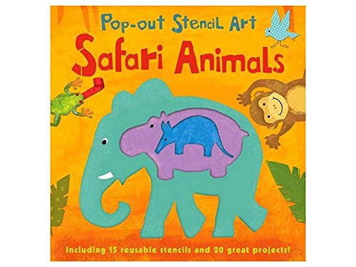 Stock image for Safari Animals (Pop-Out Stencil Art) for sale by Half Price Books Inc.