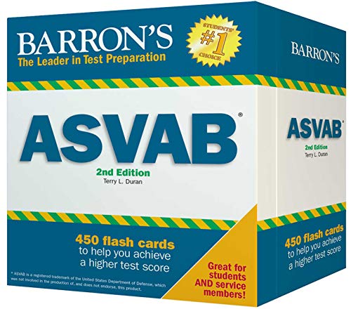 Stock image for Barron's ASVAB Flash Cards, 2nd Edition for sale by HPB-Red