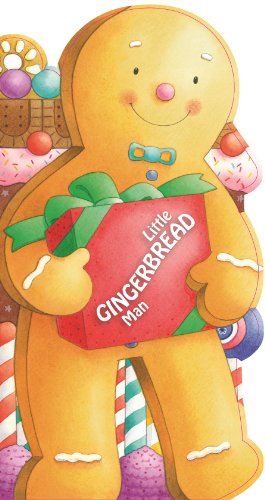 Imagen de archivo de Little Gingerbread Man (Mini People Shape Books) a la venta por Wonder Book