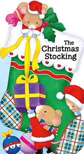 Imagen de archivo de The Christmas Stocking (Little People Shape Books) a la venta por Wonder Book