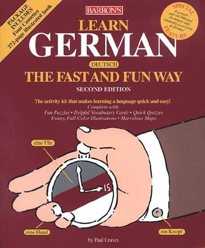 Beispielbild fr Learn German the Fast and Fun Way with Cassettes (Barron's Fast and Fun Way Language Series) zum Verkauf von medimops