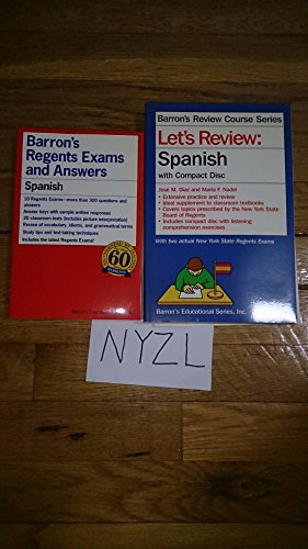 Let's Review Spanish: Also Barron's Regents Exams and Answers Spanish (Barron's Powerpack) (Spanish Edition) (9780764171611) by Diaz, Jose; Nadel, Maria F.