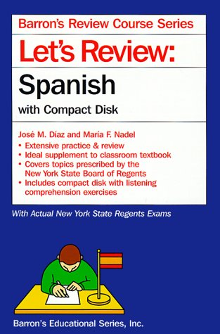 Imagen de archivo de Let's Review : Spanish with Compact Disk a la venta por Better World Books