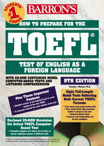 9780764172915: How To Prepare For The Toefl Livre + Cd Rom