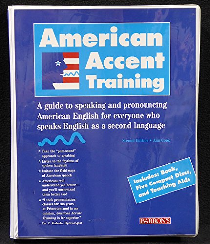 9780764173691: American Accent Training American Accent Training [With Book and 5 CD's]