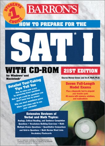 Stock image for How to Prepare for the SAT I, 21st Edition [With CD-ROM] for sale by ThriftBooks-Dallas