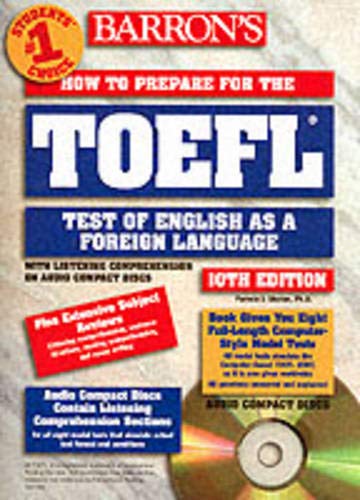 9780764174674: How to prepare for the TOEFL 10th edition book with audio cds