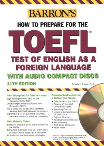 Beispielbild fr How to Prepare for the TOEFL with Audio CDs (Barron's TOEFL IBT (w/CD audio)) zum Verkauf von Wonder Book