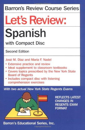 Imagen de archivo de Let's Review Spanish: with Compact Disc a la venta por ZBK Books
