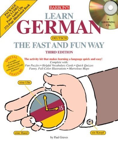 Beispielbild fr Learn German the Fast and Fun Way with Audio CDs [With Book] zum Verkauf von Buchpark