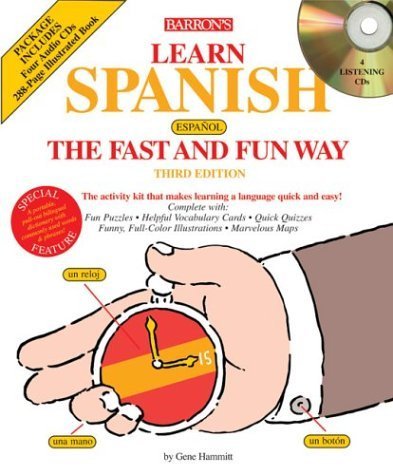 Beispielbild fr Learn Spanish the Fast and Fun Way with Audio CDs (Fast and Fun Way Compact Disc Packages) zum Verkauf von Webster's Bookstore Cafe, Inc.