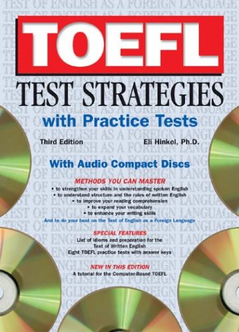 9780764177453: TOEFL Test Strategies with Practice Tests with Audio CDs [With Practice Tests and CD]