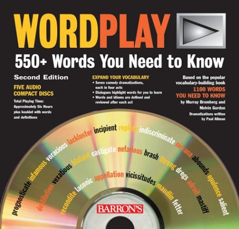 Stock image for WordPlay: 550+ Words You Need to Know for sale by Books From California