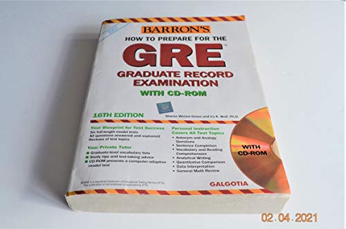 Imagen de archivo de How to Prepare for the GRE a la venta por BookHolders