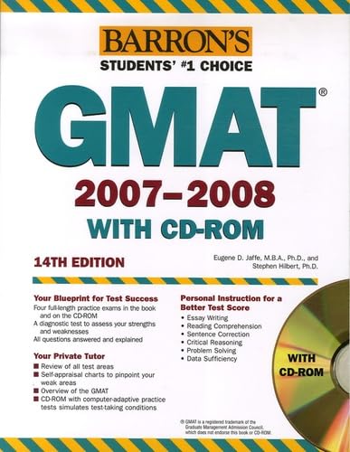 9780764179006: Barron's GMAT 2007-2008