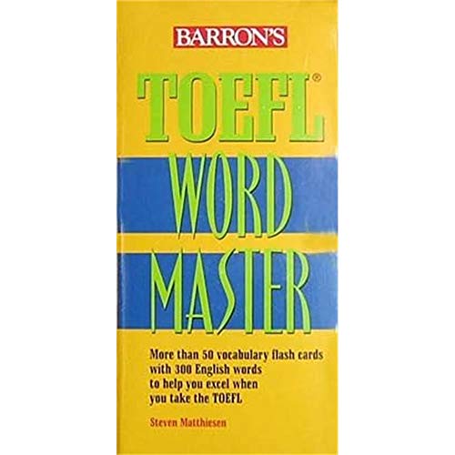 Imagen de archivo de TOEFL WordMaster a la venta por HPB-Diamond
