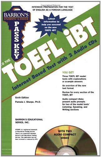 Beispielbild fr Barron's Pass Key to the Toefl Ibt: Test of English as a Foreign Language Internet-Based Test zum Verkauf von SecondSale