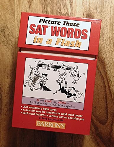 9780764179211: Picture These SAT Words Flashcards