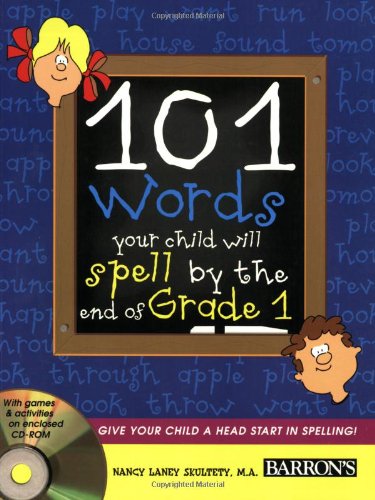 Stock image for 101 Words Your Child Will Spell by the End of Grade 1 for sale by Better World Books: West