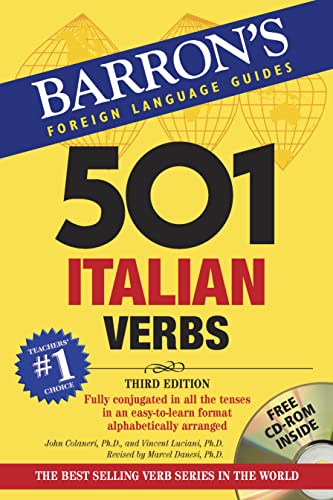 Beispielbild fr 501 Italian Verbs (501 Verbs Series) (Italian and English Edition) zum Verkauf von Wonder Book