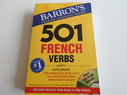 Beispielbild fr 501 French Verbs: with CD-ROM (Barron's Foreign Language Guides) zum Verkauf von Open Books