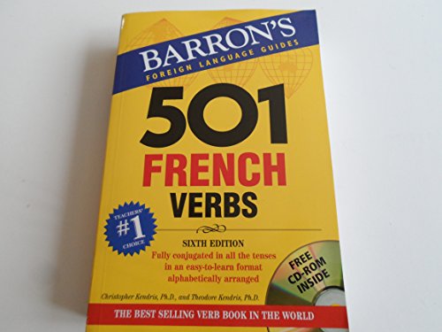 Imagen de archivo de 501 French Verbs: with CD-ROM (501 Verbs Series) a la venta por Your Online Bookstore