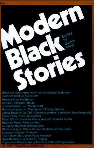 9780764191527: Modern Black Stories: With Study Aid