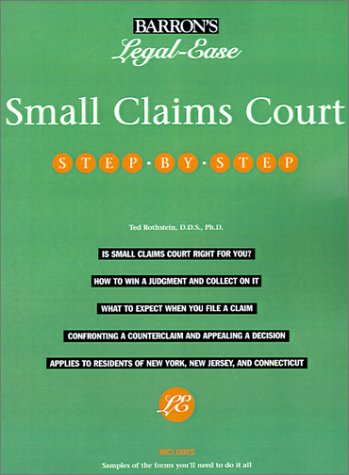 9780764191572: Small Claims Court Step-By-Step (Barron's Legal-Ease)