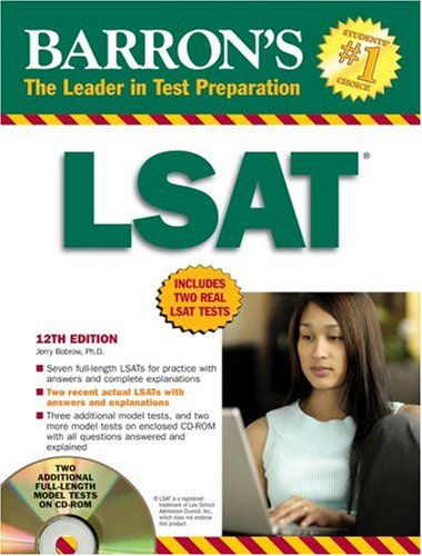 9780764193194: Barron's LSAT with CD-ROM