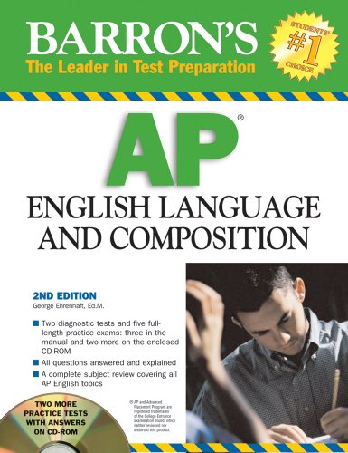 Stock image for Barron's AP English Language and Composition [With CDROM] for sale by ThriftBooks-Atlanta