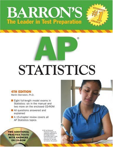 Stock image for Barrons Ap Statistics for sale by Red's Corner LLC