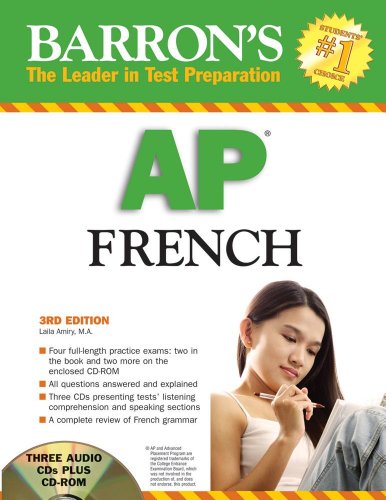 Stock image for Barron's AP French 2008 (Barron's How to Prepare for the Ap French Advanced Placement Examination) for sale by HPB-Movies