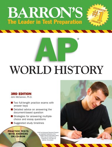 Imagen de archivo de Barron's AP World History 2008 (Barron's: the Leader in Test Preparation) a la venta por Half Price Books Inc.