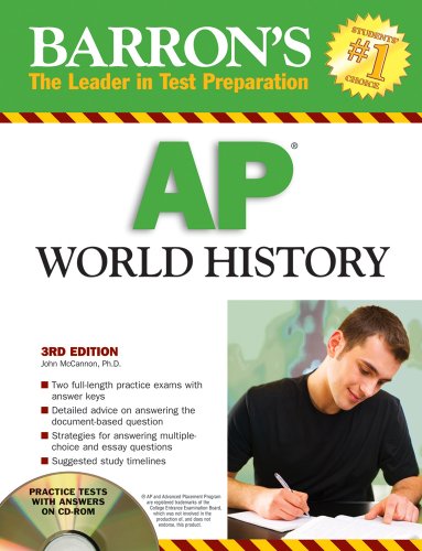 Stock image for Barron's AP World History 2008 (Barron's: the Leader in Test Preparation) for sale by Half Price Books Inc.