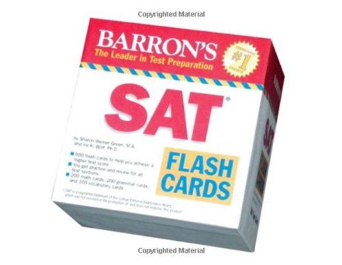 Stock image for Barron's SAT (Barron's: the Leader in Test Preparation) for sale by Half Price Books Inc.