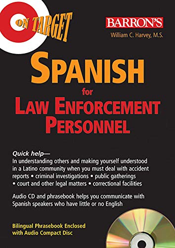 Stock image for On Target: Spanish for Law Enforcement Personnel (Barron's Foreign Language Guides) for sale by HPB-Diamond