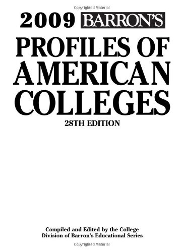 Stock image for Profiles of American Colleges 2008 for sale by Better World Books
