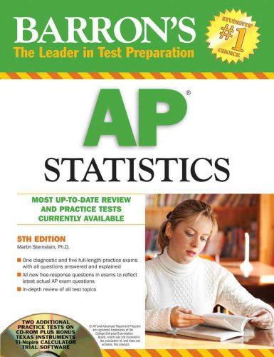 Stock image for Barron's AP Statistics (Barron's: The Leader in Test Preparation) for sale by Wonder Book