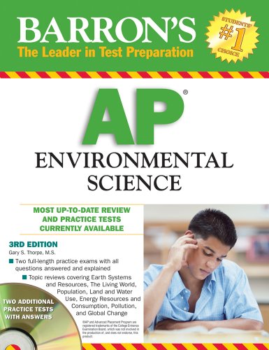 Imagen de archivo de Barron's AP Environmental Science a la venta por HPB-Ruby