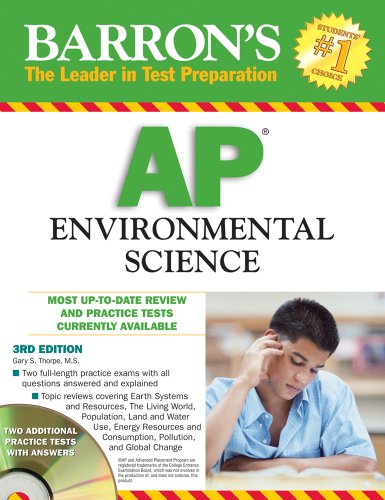 9780764195655: Barron's AP Environmental Science