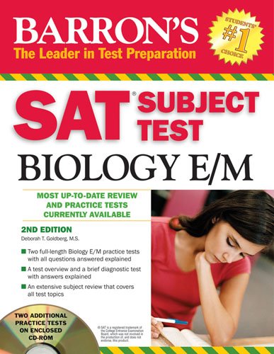 Beispielbild fr SAT Subject Test Biology E/M with CD-ROM zum Verkauf von Better World Books