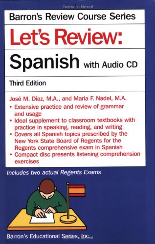 Imagen de archivo de Let's Review Spanish with Audio CD [With CD (Audio)] a la venta por ThriftBooks-Atlanta