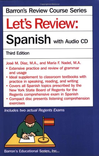 Stock image for Let's Review Spanish with Audio CD [With CD (Audio)] for sale by ThriftBooks-Dallas