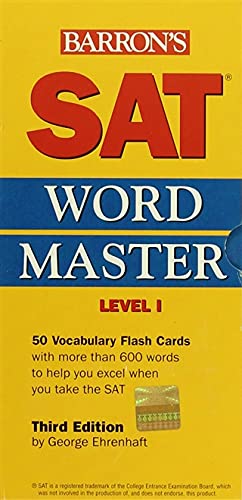 Beispielbild fr SAT Wordmaster, Level 1 zum Verkauf von Wonder Book