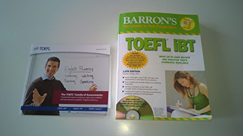 9780764196980: Barron's TOEFL iBT with CD-ROM and 2 Audio CDs