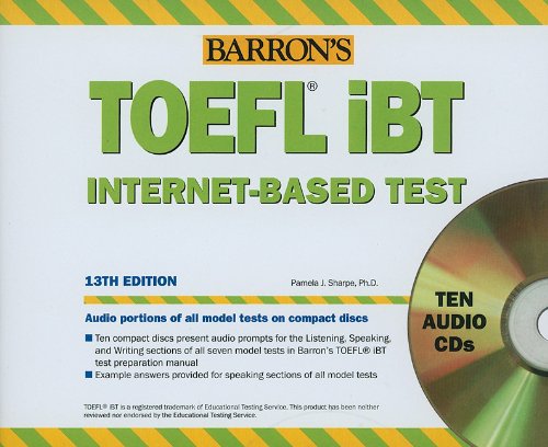 9780764197000: Barron's TOEFL iBT Internet-Based Test