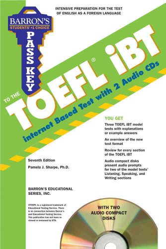 Beispielbild fr Pass Key to the TOEFL iBT with Audio CDs (Barron's TOEFL iBT Pass Key) zum Verkauf von Studibuch