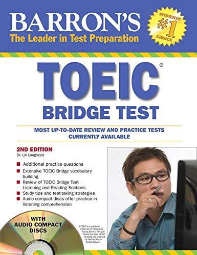 Imagen de archivo de Barron's TOEIC Bridge Test with Audio CDs : Test of English for International Communication a la venta por Better World Books