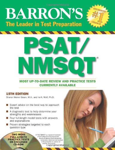 Stock image for Barron's PSAT/NMSQT with CD-ROM for sale by Wonder Book