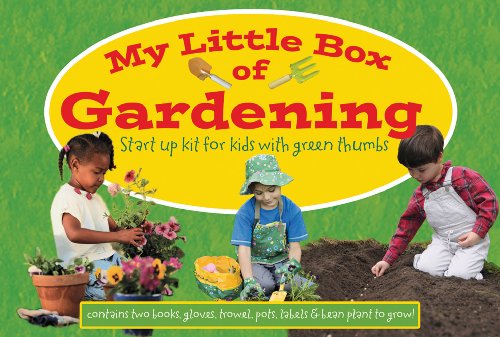 9780764197536: My Little Box of Gardening: Startup Kit for Kids with Green Thumbs [With Sticker(s) and Gloves, Towel, Plant Labels, Magic Beans, Pots and Pencil and